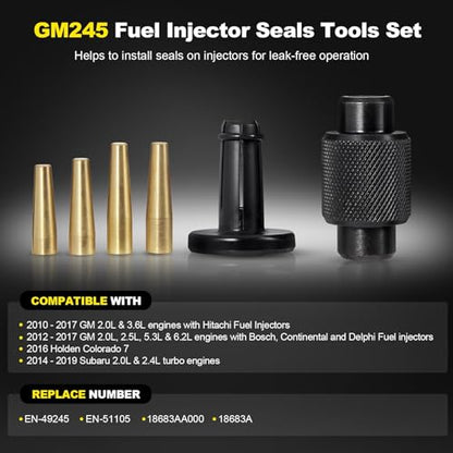 6706 Fuel Injector Rail Assembly Remover & GM245 Injector Seals Tools Kit