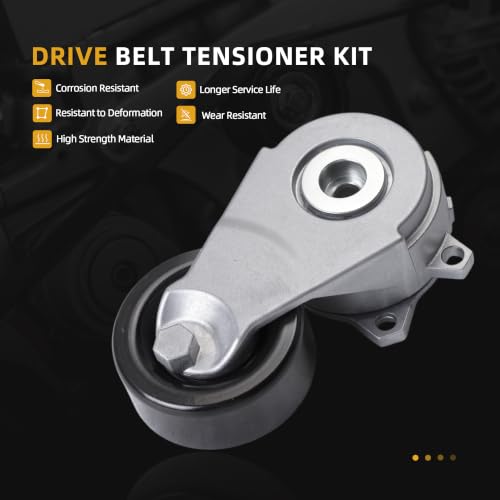 Serpentine Belt with Tensioner Kit #39369 119551KC0A 11955-1KC0A - size: 2013-2019 for Sentra