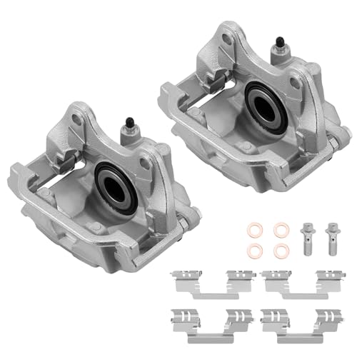 Rear Brake Caliper Assembly 2PCS for Chevrolet Silverado 1500 07-18 - size: Rear [18B5031 & 18B5030]