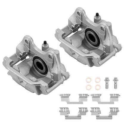Rear Brake Caliper Assembly 2PCS for Chevrolet Silverado 1500 07-18 - size: Rear [18B5031 & 18B5030]