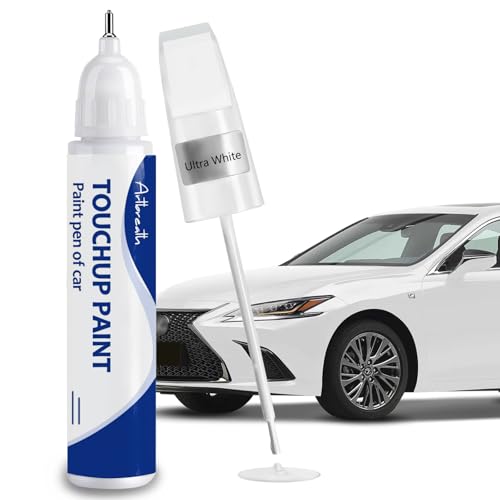 Ultra White 083 Touch Up Paint for Lexus OEM Color Match Car Paint Pen - color: Ultra White（083）