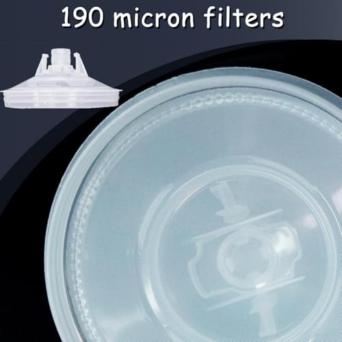 Disposable Paint Sprayer Mixing Cup for Automotive Paint Gun, HVLP Paint Spray Paint Gun 27 Ounce (800ml) Kit with 10 Cups and Lids System, 1 Hard Cup with Retainer Ring and 2 Plugs - size: 27 Ounce Kit
