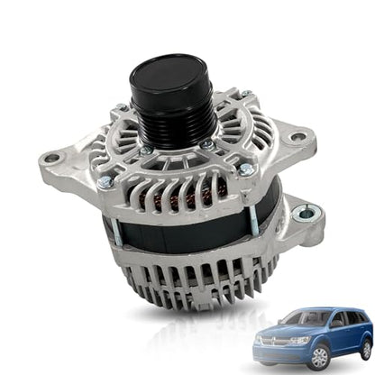04801490AA Alternator 12V 160A Compatible with 2009-2020 Dodge Journey - size: 2009-2020 Dodge Journey