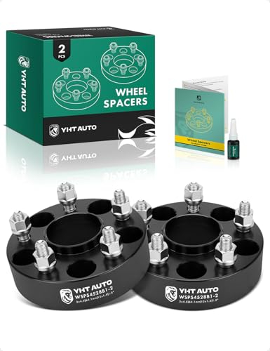 YHTAUTO 5x4.5 Hub Centric Wheel Spacers 1.5 Inch for Acura, Honda - size: 1.5 Inch Thickness, style: 2 PCS