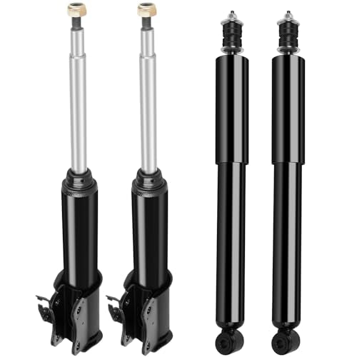 Front & Rear Shock Absorbers Struts Fit for Geo Tracker 1989 1995-1997 for Suzuki Grand Vitara 1999-2005 for Suzuki Sidekick 1989-1998 for Chevrolet Tracker 1998-2004 (Set of 2)
