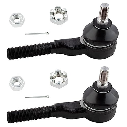 BOXI 4pc Front Inner & Outer Tie Rod End Links Fit for Dodge D50 1979-1981/D50 1982/Ram 50 1983-1989 / for Mitsubishi Mighty Max 1983-1989 / for Plymouth Arrow Pickup 1979-1982 / ES2197 ES2199 ES2194