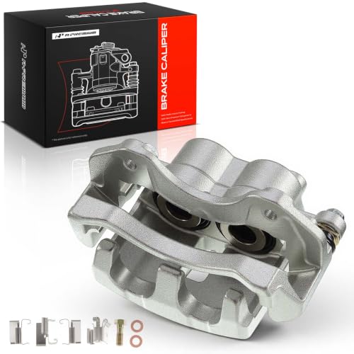 A-Premium Front Left Driver Disc Brake Caliper with Bracket - style: Akebono Calipers Front Driver