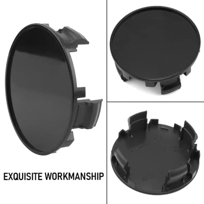 RTrhinotuning 4PCS 2.5 in Wheel Center Caps Compatible with Lexus SC300 SC400 GS400 GS300 GS430 ES330 LS430, 42603-24250 42603-48060 OD: 2.5"(63.5mm) ID: 2.19"(55.7mm) Black Hub Caps - color: Black