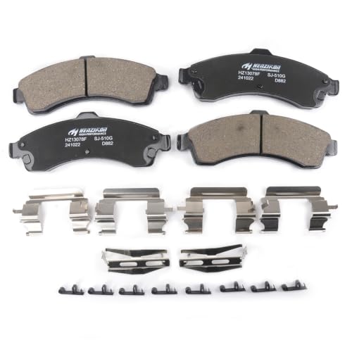 Ceramic Front Brake Pads for Chevy Trailblazer,SSR - size: D882