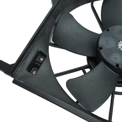 Radiator Cooling Fan Compatible with Cadillac DTS Buick Lucerne 2006-2011 - style: Cadillac DTS Buick Lucerne 2006-2011
