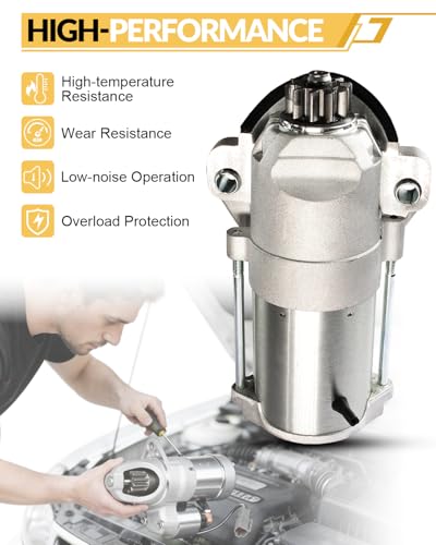 AATEE 8G1Z-11002-B Starter Motor for:-Ford Edge 07-15, Explorer 11-19 - style: 8G1Z-11002-B