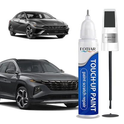 Touch Up Paint for Hyundai Amazon Gray A5G Paint Code Scratch Repair - color: Amazon Gray (A5G)