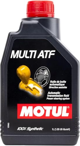 Motul Multi ATF 100% Synthetic Automatic Transmission Fluid – Multi-Vehicle ATF for Dexron III, Mercon & Import Applications, Smooth Shifting & Wear Protection, 1 Liter - size: 1 l, 1 Pack