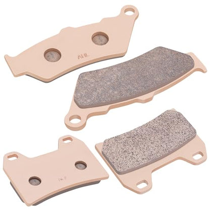 AHL Front & Rear Brake Pads Set for Victory V92C (All Models Single Front Rotor) 1998-2003 (Sintered copper-based) - size: Sintered copper-based
