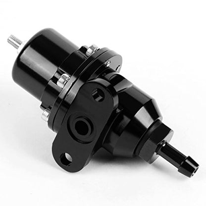 DNA Motoring FPR-T119-BK Fuel Pressure Regulator [For 88-01 Civic Si/CRV/Integra/NSX], Black