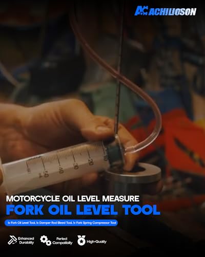Fork Oil Level Tool，Motorcycle Oil Tool，Fork Maintenance Tool Set，Fork Service Tool Kit,Motorcycle Fork Tool - size: SET TYPE C