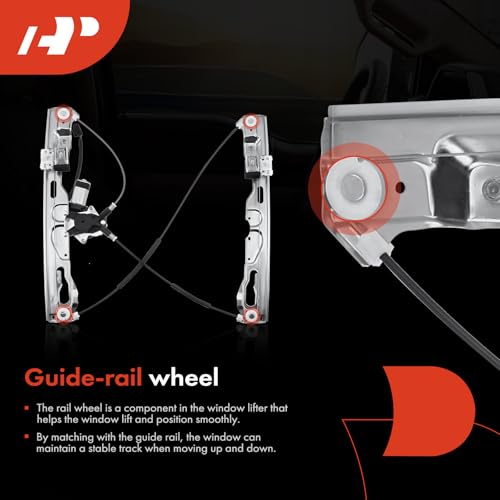 A-Premium Front Passenger Side Power Window Regulator with Motor (2-Pin) - style: Front Passenger Side (RH)