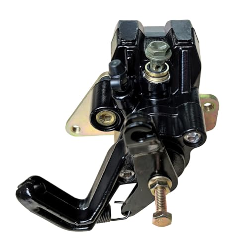 Rear Brake Caliper with Parking Brake & Pads Assembly Compatible with Suzuki ATV Quadracer 450 LTR450 2006-2009 Quadsport LTZ400 2003-2013 OEM # 69100-33H00-999 69100-45G00-999