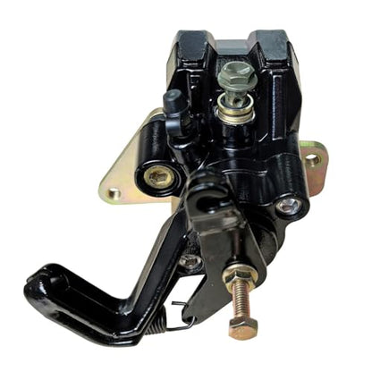 Rear Brake Caliper with Parking Brake & Pads Assembly Compatible with Suzuki ATV Quadracer 450 LTR450 2006-2009 Quadsport LTZ400 2003-2013 OEM # 69100-33H00-999 69100-45G00-999