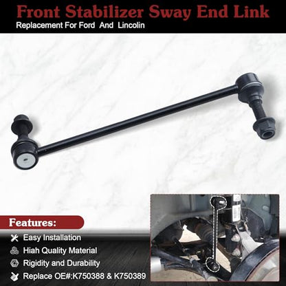 K750388 K750389 Sway Bar Link - Restore Smooth Ride - color: 1*K750388 1*K750389, size: Sway Bar Link
