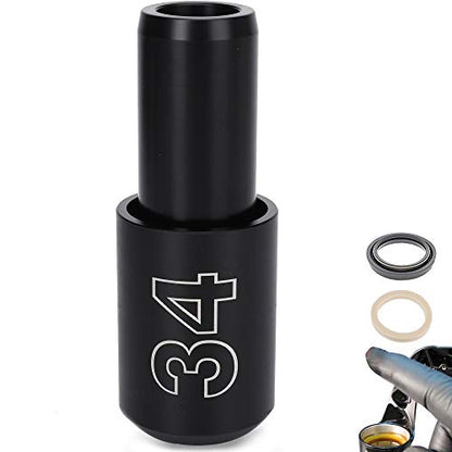 Dust Seal Installation Tool Fork Dust Seal Driver Dust Wiper Installation Tool Guide Compatible for Fox Rockshox Suspension Fork Lower Leg in 30mm 32mm 34mm 35mm 36mm 40mm - style: Size 34