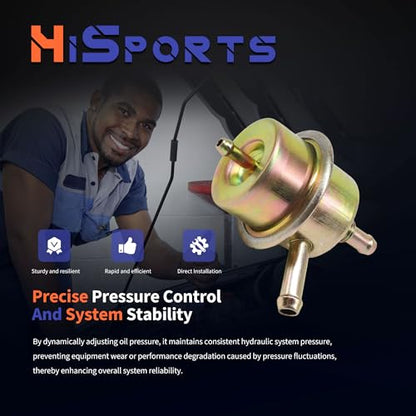 HiSport PR4052 Fuel Pressure Regulator 2.5 Bar Volkswagen - size: HSFPRR4052