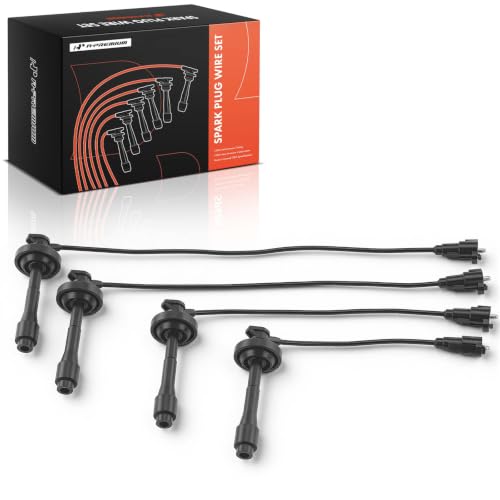 A-Premium 5MM Spark Plug Wires Set of 4, 1.8L L4 Compatible with Toyota