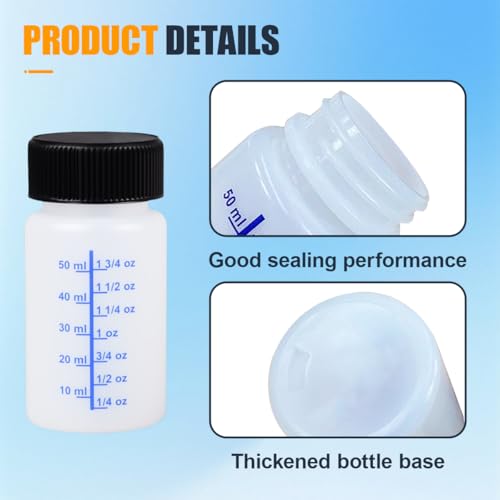 YoRise 2-Ounce (60ml) Paint Touch-Up Bottles (6PCS) - size: 6PCS