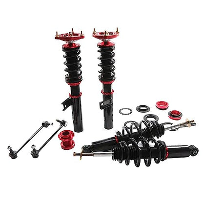 Coilover ECCPP fit for Volkswagen for Golf 2003-2007,for Volkswagen for GTI 2006-2009 Coilovers Suspension Struts Height Adjustable Lowering Kit Shock Absorber Assembly