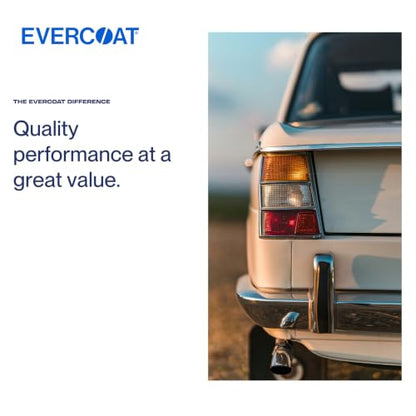 Evercoat Lite Weight Body Filler - Clog-Free Body Filler for Aluminum, Fiberglass & More - 128 Fl Oz - style: Lite Weight