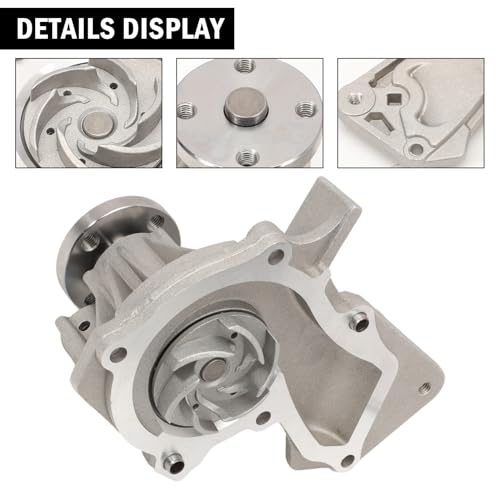 Engine Timing Belt Kit with Water Pump Compatible with Escape 2013-2016, Fiesta 2011-2019, Fusion 2013-2014, Transit Connect 2014-2016, 1.6L L4#Replace BE8Z-6268-C BE8Z-6K254-A
