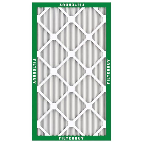 Filterbuy 12x24x2 Air Filter MERV 8 Dust & Allergy Defense (6-Pack) - style: 12x24x2