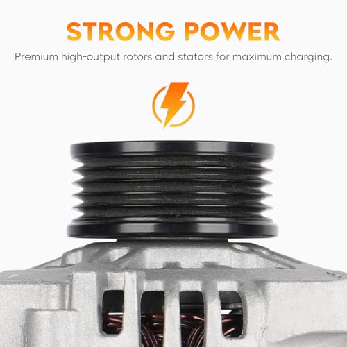 New Alternator 3.3L 3.3 for Nissan Frontier 1999 2000 2001 2002, Xterra 2000-2002 V6, AHI0045, LR180-756B 400-44104, 13789