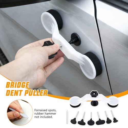 GOOACC 45 PCS Car Dent Puller Paintless Dent Repair Kit Trim Removal Tool - color: 45PCS Dent Puller Kit