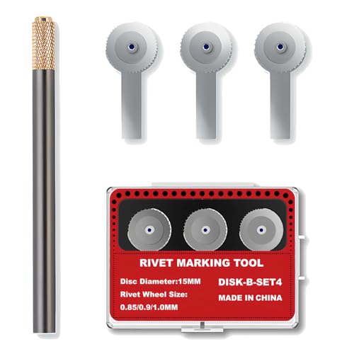 Model Rivet Maker Tool, Large Diameter 0.85-1.0mm, for 1/35 Scale - size: RM-B4