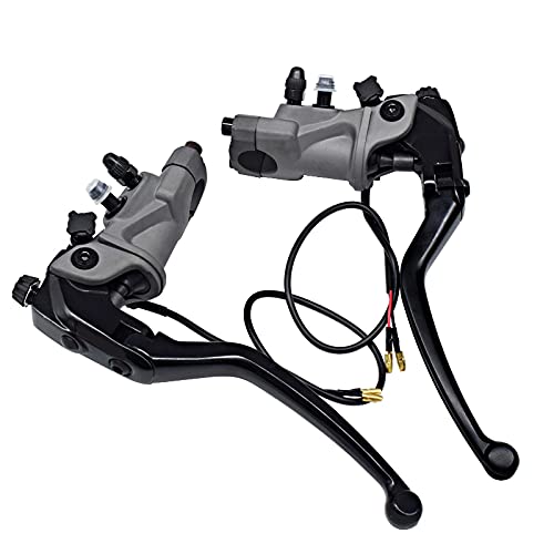 Feiteplus 7/8" Motorcycle Universal RCS19 CNC Hydraulic Brake Clutch Master Cylinder Reservoir Lever Upper Pump Cable Adjustable Handbrake