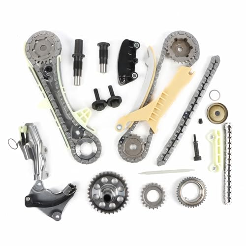 Engine Timing Chain Kit 4.0L Fit for Explorer 1997-2009 for Ranger B4000 2001-2009 for Mustang 2005-2009 Fit for Mountaineer 1998-2009 Car Replacement Parts Replace 4L2Z-6M290-AA F77Z-6268-AB - color: 2005-2006 4.0L 7pcs Sprocket, size: for Mustang