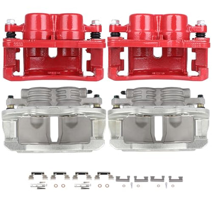 SCITOO Front & Rear Disc Brake Calipers 18-B4729 18-B4728 18-B4764 18-B4765 - size: Front & Rear[18-B4729&18-B4728&18-B4764&18-B4765]