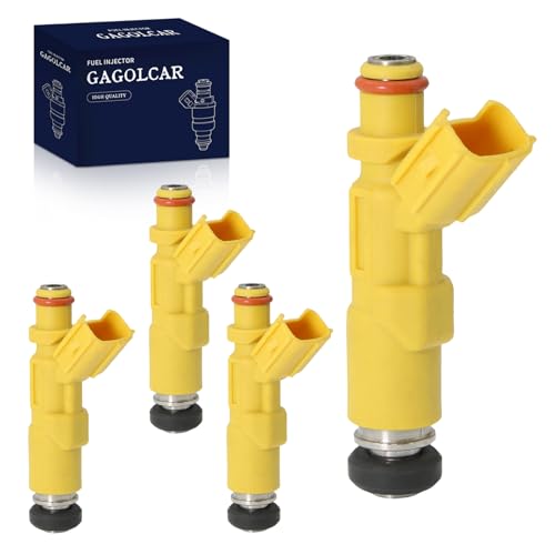 4-Pack Fuel Injectors Set | Compatible with Toyota Celica 2000-2003 Matrix Pontiac Vibe 2003 1.8L L4| Replaces FJ784 842-12264 23209-22060-01 - size: 4 X FJ784