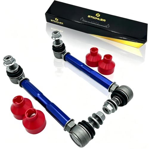5.90-7.87'' 150-200 mm M12 Front Adjustable Aluminum Sway Bar End Links - size: 150-200 M10 Front