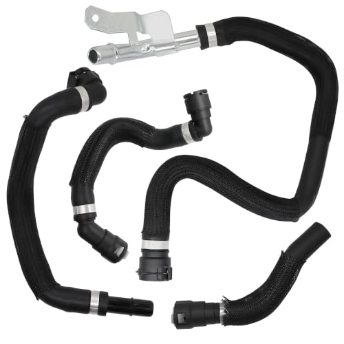HVAC Heater Supply Return Hose Kit Compatible with Cherokee 2014-2018 for Chrysler 200 2015-2017 Replace 68199254AB 68199254AA 68104972AA 52014624AA 68192082AA 52014627AB