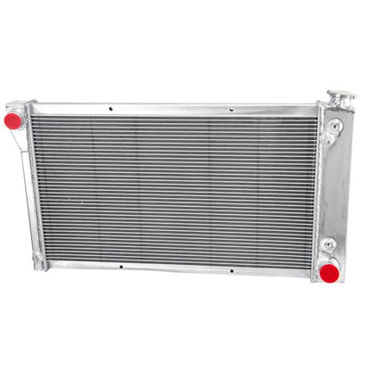 369 3Row Radiator for 1967-1972 Chevy GMC C10 C20 C30 K30 K20 Suburban Pickup Truck, Aluminum Radiator for 1967-72 1968 1969 1970 1971 28 1/4" W
