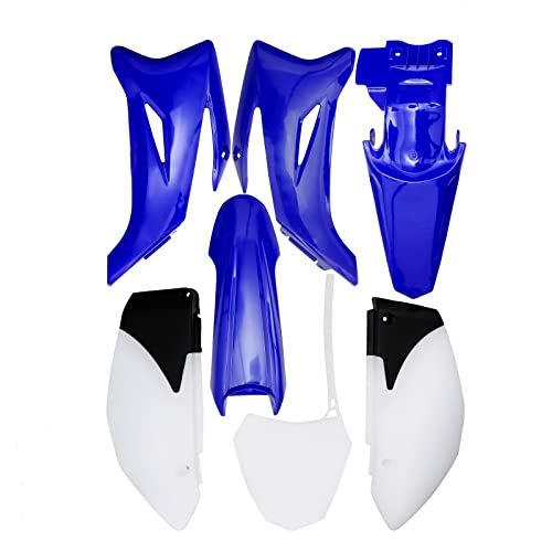 7pcs Blue Complete Plastics Fender Kit Fairing For Motorcycle Dirt Pit Bike TTR110 TTR110E TTR 110 SSR125TR SSR SDG 140cc 150cc 160cc 170cc 200cc - style: Blue