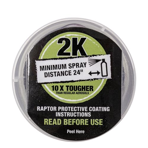 Raptor 2K Bedliner Aerosol, Protective Coating, 13.2 OZ - color: White
