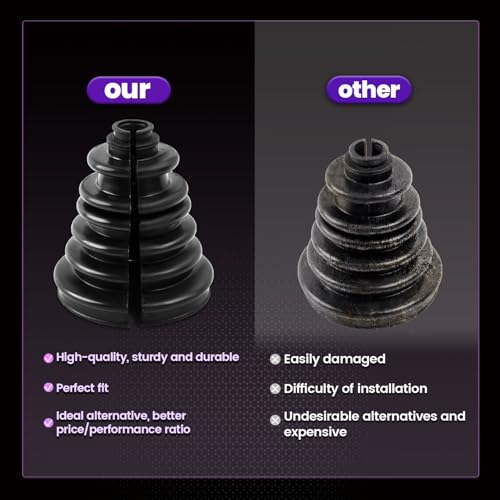 Universal CVS18 CV Axle Boot Repair Kit Silicone Rubber