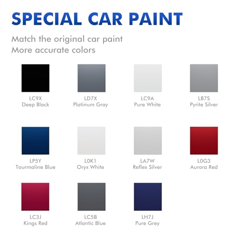 LC9X Deep Black Touch Up Paint for Volkswagen, Automotive Paints - color: LC9X Deep Black