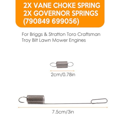 36 Pack Throttle Return Springs for Honda Briggs Engine