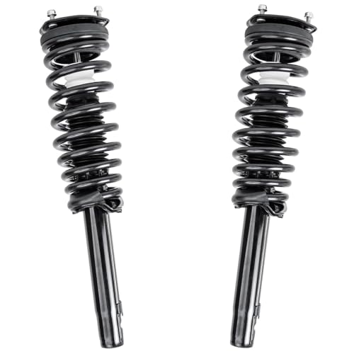 Detroit Axle - 2.5L Front 4pc Steering Knuckles Kit for 10-12 Ford Fusion - size: 4QU47654/ Big strut kit