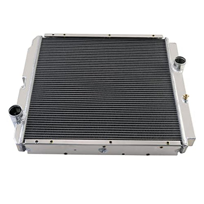 Full Aluminum Radiator compatible with 1997-2003 Mitsubishi Fuso Trucks FE FG FH 3.9L L4 2 Row Core Radiators