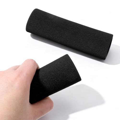 Foam Handle Grips, 2Pcs Motorcycle Handlebar Grips Motorcycle Hand Grip Sponge Covers Anti-Slip Handlebar Grip Fit for 1-1.2 Inch
